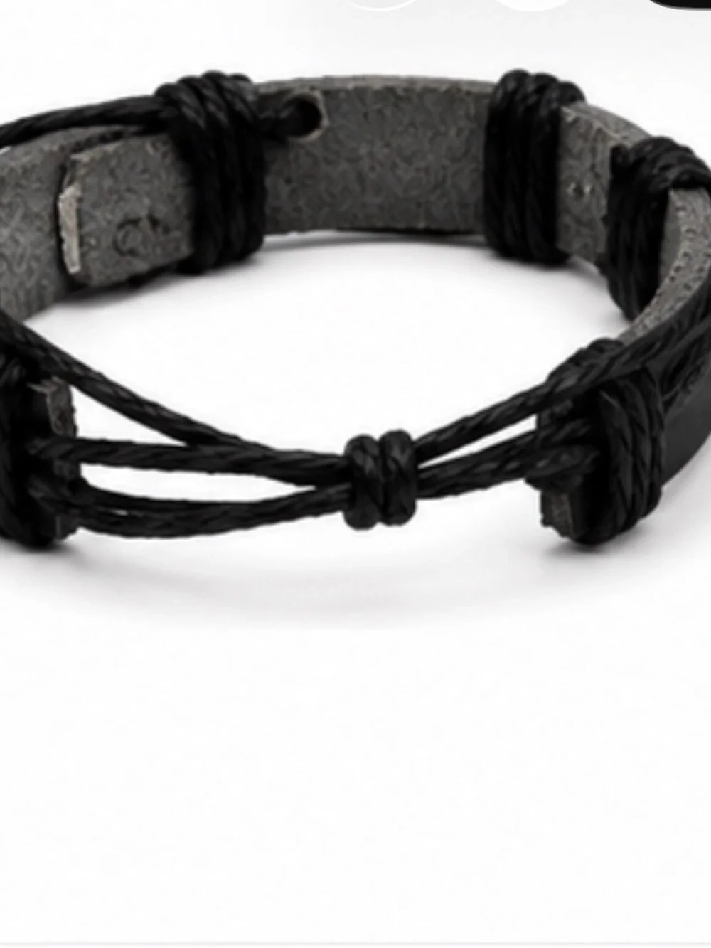 Jesus Adjustable Faith Bracelet | Black Christian Jewelry | New